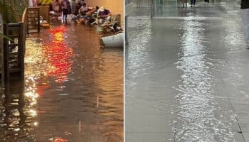 Hospital del IMSS sufrió inundaciones por lluvia intensa en Mérida | Video