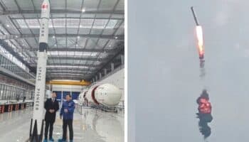 Cohete chino se desploma tras un lanzamiento inesperado al realizar pruebas | Video