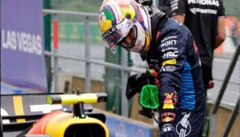 F1: 'Checo' pone a punto el Red Bull y largará segundo en Bélgica | Clasificación
