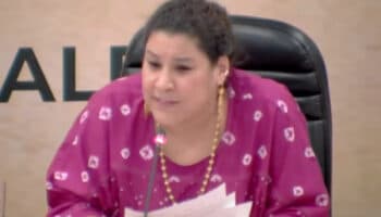 Lenia Batres citó artículo inexistente de la Constitución y reconoció que la reforma no resolverá problemas del Poder Judicial