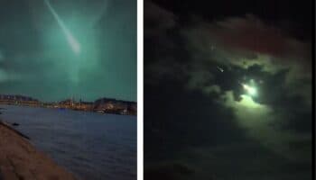 Meteorito ilumina de verde el cielo de Turquía | Videos