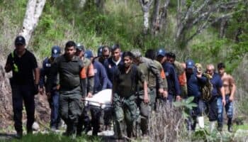 Localizan a tres de cuatro policías arrastrados por la corriente en Veracruz