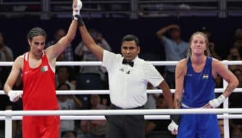 París 2024: Imane Khelif asegura medalla tras vencer a Lucca Anna