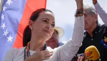 Machado reaparece ante miles: 'La gesta cívica más grande de la historia de Venezuela la hicimos nosotros'