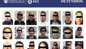 SSC descubre 'narcotúnel' en Xochimilco; en operativo detienen a 27 y aseguran droga