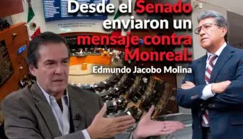 Hay una disputa por el liderazgo de Morena y del país, desde el Senado enviaron un mensaje contra Monreal: Edmundo Jacobo