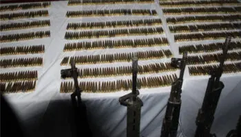 Así se ve el arsenal incautado a la facción de "El Mayito Flaco" en Mazatlán, Sinaloa | Video
