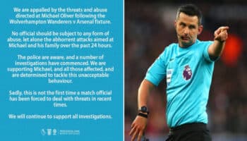 Investiga policía inglesa amenaza de muerte a árbitro de la Premier League