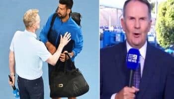 Ofrece presentador australiano disculpas a Djokovic por comentarios ofensivos | Video