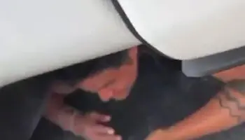 Camioneta de Capufe atropelló a reportero en cobertura de asesinato