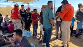 Deportaciones de Trump no detienen a migrantes; llega otra caravana a Oaxaca