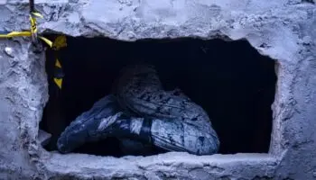 Guardia Nacional excava en la frontera en busca de túneles clandestinos