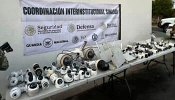Desmantelan casi 400 cámaras ilegales en Culiacán
