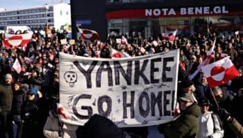 En Groenlandia protestan contra amenazas anexionistas de Trump