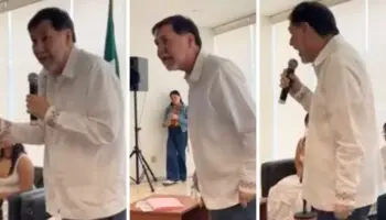 Increpan a Noroña y él insiste: 'de los 200 zapatos, no hay un solo nombre'