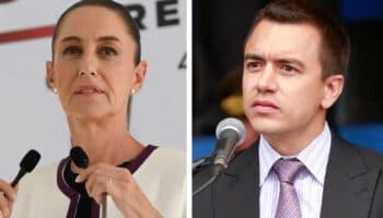 Sheinbaum rechaza señalamientos de Ecuador sobre presunto plan de atentado contra Noboa