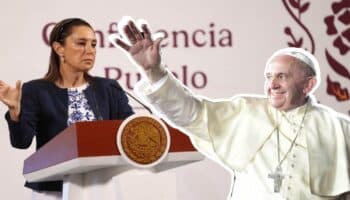 Sheinbaum expresa pesar por fallecimiento del Papa Francisco y destaca su legado humanista
