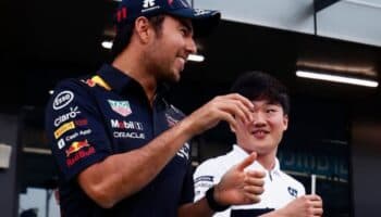 'Ha sido, en parte, como un padre': Yuki Tsunoda agradece a 'Checo'