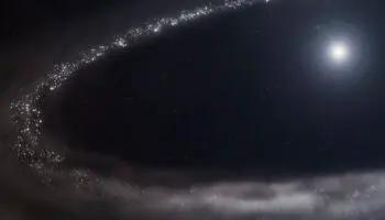 Hielo en las estrellas: descubren agua congelada en un sistema que recuerda al nacimiento del Sol