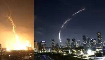 Misil impacta Tel Aviv en ataque de Irán a Israel | Video