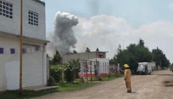 Explosión provoca alarma en Tultepec