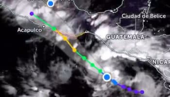 Cinco-E se convierte en tormenta Erick; activan operativo en Oaxaca ante posible huracán