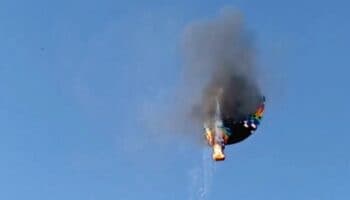 Videos | Tragedia en Brasil: 8 muertos tras incendio y caída de globo aerostático