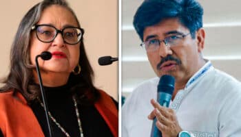 Tras reunión en la Corte, Hugo Aguilar dice que acordó con Norma Piña una transición 'tersa'