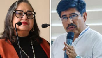 Tras reunión en la Corte, Hugo Aguilar dice que acordó con Norma Piña una transición 'tersa'