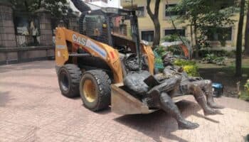 La estatua de Fidel y el 'Che': De su origen con Monreal a su retiro con Rojo de la Vega