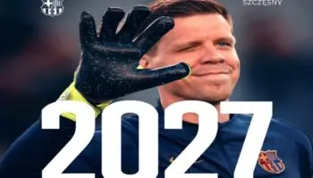 Wojciech Szczesny renueva con Barcelona hasta 2027 | Video