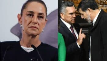 Sheinbaum llama 'porro' a 'Alito' Moreno tras encontronazo con Noroña | Video