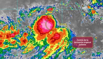Depresión tropical Diez-E en el Pacífico se intensifica a tormenta tropical Juliette