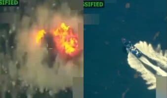 Gobierno de Trump destruye cuarta lancha de presuntos narcotraficantes en el Caribe