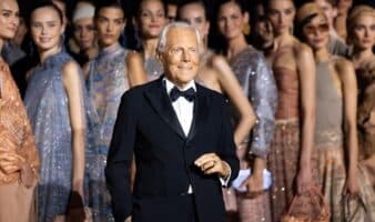 El diseñador Giorgio Armani, el "rey" de la moda italiana, murió a los 91 años