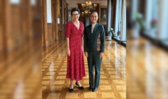 Sheinbaum recibe a CEO de Citi en Palacio Nacional