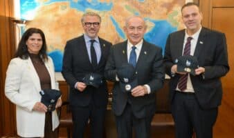 LA 2028: Wasserman rinde pleitesía a Netanyahu en Jerusalén