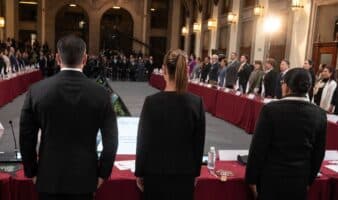 Sheinbaum fija erradicar la extorsión como objetivo de seguridad