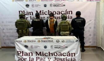 Caen 9 presuntos delincuentes y tres campamentos clandestinos fueron inhabilitados por 'Plan Michoacán'
