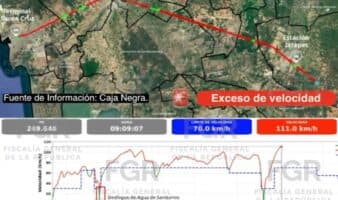 FGR afirma que accidente de Tren Interoceánico fue por exceso de velocidad; ya hay detenciones