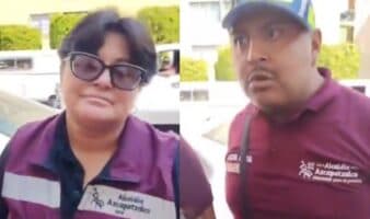 Funcionarios con uniforme guinda desatan pelea; se enojaron por calificativo de ‘prepotente’ | CDMX