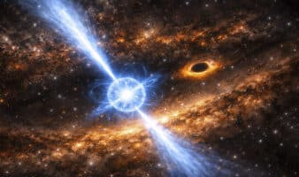 Un posible púlsar cerca del corazón de la Vía Láctea intriga a los astrónomos