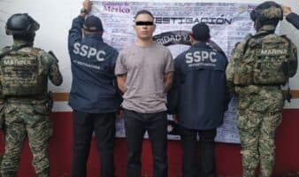 Detienen en CDMX al líder de 'Los Lobos', vinculado al asesinato de candidato presidencial en Ecuador