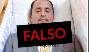 Imagen de 'El Mencho' en ataúd es falsa; fue generada con IA