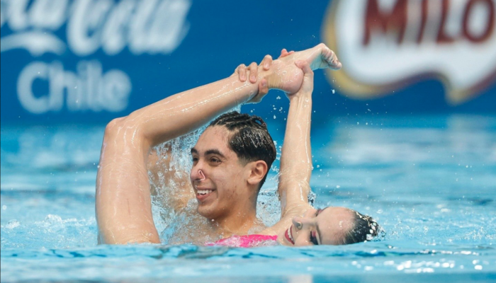 Natación Artística | Villalobos y Mondragón son campeones panamericanos en el dueto mixto técnico | Video