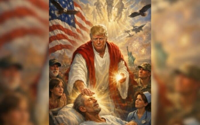 'Se supone que soy yo como doctor, curando a la gente': Trump justifica su foto con IA