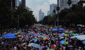 Marcha del Orgullo en México encauza la atención del Mundial hacia la igualdad y la paz