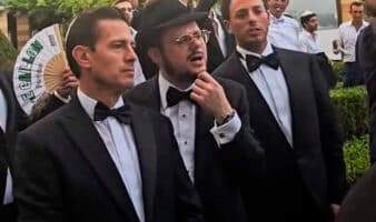 Captan a Peña Nieto en boda con uno de los empresarios israelíes señalados de haberlo sobornado con 25 mdd