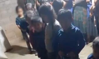 Cien niños sin clases desde 2024 en la comunidad de Chenalhó, Chiapas, donde denuncian que grupo armado obliga a menores a consumir droga