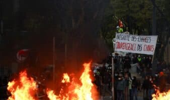 Nuevas protestas sociales recorren Francia entre tensiones y fuertes medidas de seguridad
